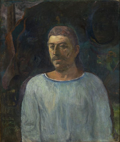 Self-portrait (Near Golgotha) by Paul Gauguin