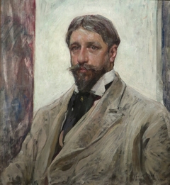 Self-portrait of Robert Lewis Reid by Robert Lewis Reid