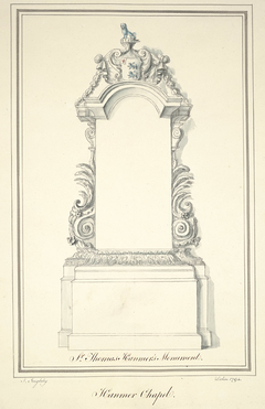 Sir Thomas Hanmer's monument, Hanmer Chapel by John Ingleby