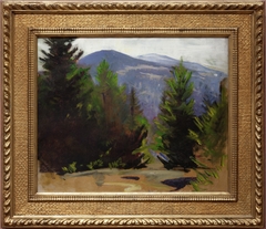 Sketch of Monadnock Mountain by Abbott Handerson Thayer