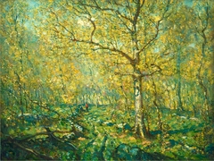 Spring Woods by Henry Ward Ranger