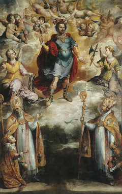 St. Hermenegild's apotheosis by Francisco Herrera the Elder