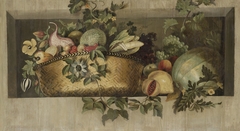 Still Life with Fruit and Flower Garlands by Jacob van Campen