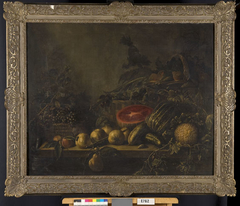 Still Life with Watermelon, Pomegranates and Other Fruit and Vegetables by Adriaen van Utrecht