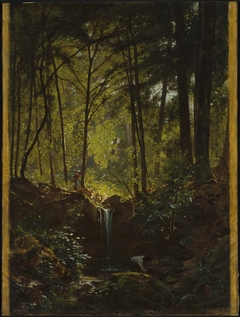 Stream in the Forest near Plombières by François-Louis Français