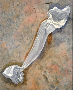 Study for Drapery of "Pursuit of the Ideal" by Kenyon Cox