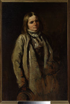 Study of a village boy by Piotr Michałowski