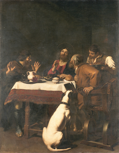 Supper at Emmaus by Nicolas Régnier