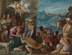 The Adoration of the Magi by Anonymous