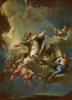 The Apotheosis of St Martin by Francesco Monti