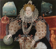 The Armada Portrait of Elizabeth I by Anonymous