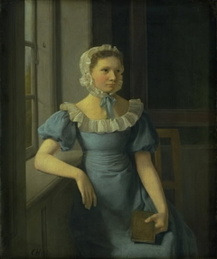 The Artist's Eldest Sister by Constantin Hansen