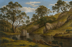 The bath of Diana, Van Diemen's Land by John Glover