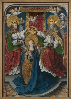 The Coronation of the Virgin by Jan Baegert