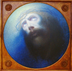 The Crucified Christ by Konstantinos Parthenis