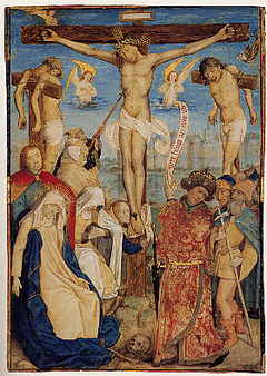 The Crucifixion by Monogrammist IM