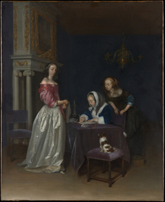 The Curious by Gerard ter Borch