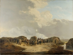 The Demilune constructed at the Siege of Naarden, April 1814 by Pieter Gerardus van Os