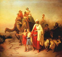 The Departure of Abraham by József Molnár