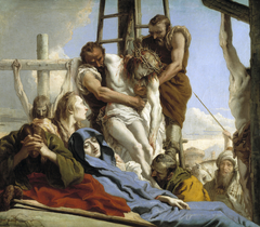 The Descent from the Cross by Giovanni Domenico Tiepolo