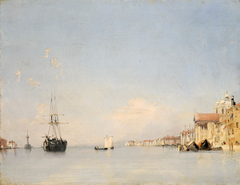 The Giudecca in Venice by Richard Parkes Bonington