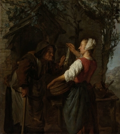 The Herring-Seller by Gabriël Metsu