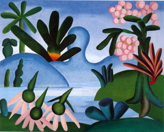 The Lake by Tarsila do Amaral