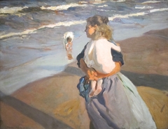 The Little Granddaughter by Joaquín Sorolla