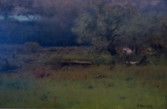 The Passing Storm by George Inness