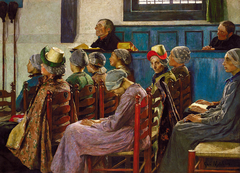 The Sermon by Gari Melchers