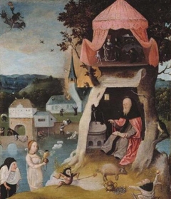 The Temptation of Saint Anthony by Hieronymus Bosch