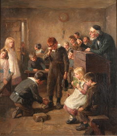 The truant's log by Ralph Hedley