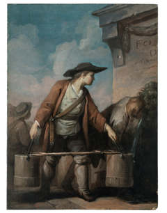 The Water Carrier by Charles Monnet