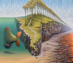 Third Day of Creation by Jacek Yerka