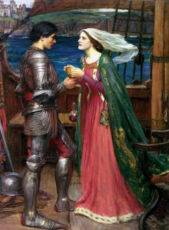 Tristan and Isolde by John William Waterhouse