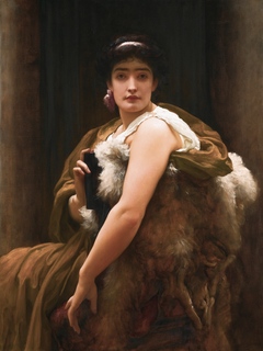 Twixt Hope and Fear by Frederic Leighton