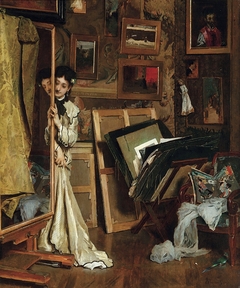 La Psyché (My Studio) by Alfred Stevens