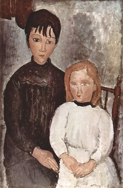 Zwei Mädchen by Amedeo Modigliani