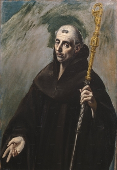 San Benito de Nursia by El Greco