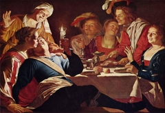 Merry company by Gerard van Honthorst