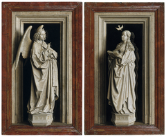 The Annunciation Diptych by Jan van Eyck