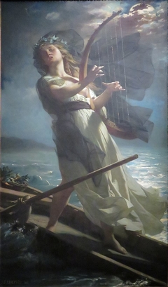 Velléda, effet de lune de Lenepveu by Jules Eugène Lenepveu