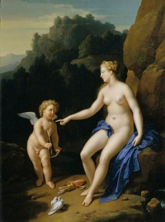 Venus and Cupid by Adriaen van der Werff