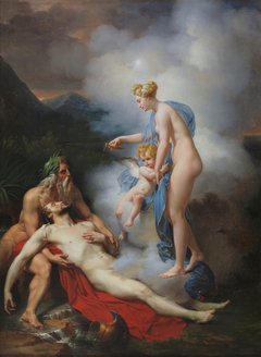 Venus heals Eneas by Merry-Joseph Blondel