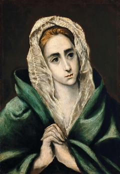 Verge Maria-Mater Dolorosa (El Greco, Tipus-II) by El Greco