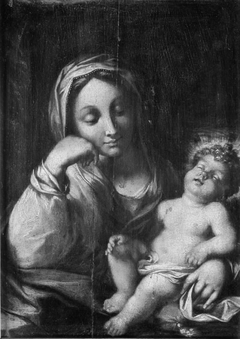 Virgin and Child by Bartolomeo Schedoni