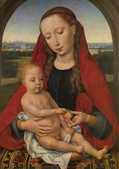 Virgin with Child by Hans Memling