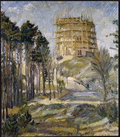 Water Tower in Hermsdorf by Max Beckmann