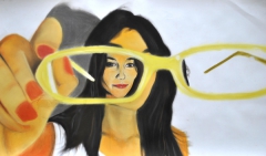 Yellow Glasses by Sameer Hazari