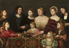 A Family Group by Bernardino Licinio